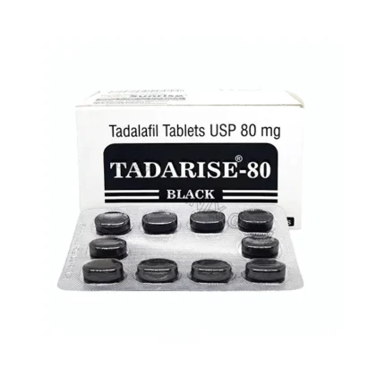 Tadarise Black 80 Mg (Tadalafil)